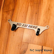 Load image into Gallery viewer, Ford Barra Oil Feed Line Bracket Stainless Steel 'Custom Design'