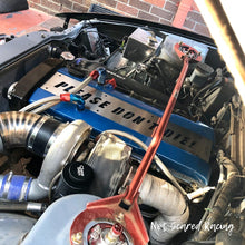 Load image into Gallery viewer, Nissan RB25 Coil Cover Stainless or Cold Rolled Steel 'Please Don't Die!'