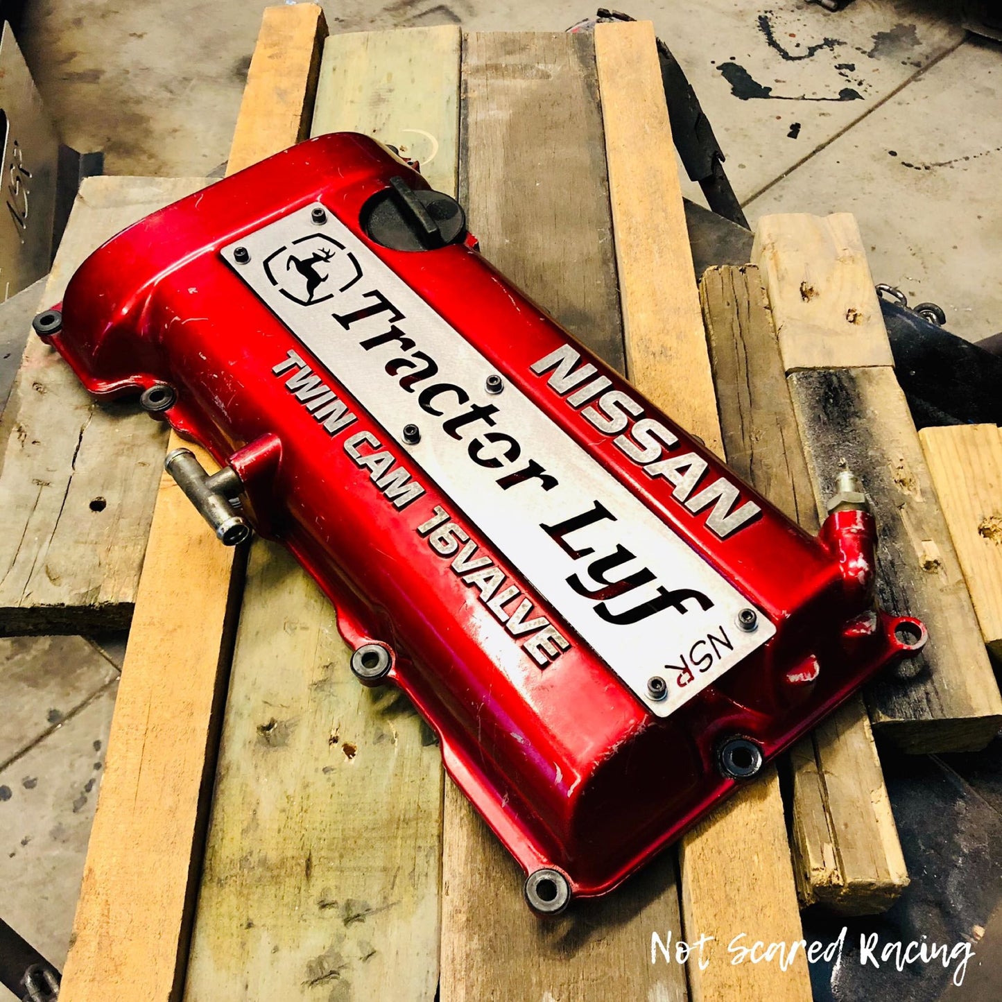 Nissan SR20 (Non-VCT) Coil Cover Stainless Steel or Cold Rolled Steel 'Custom Design'