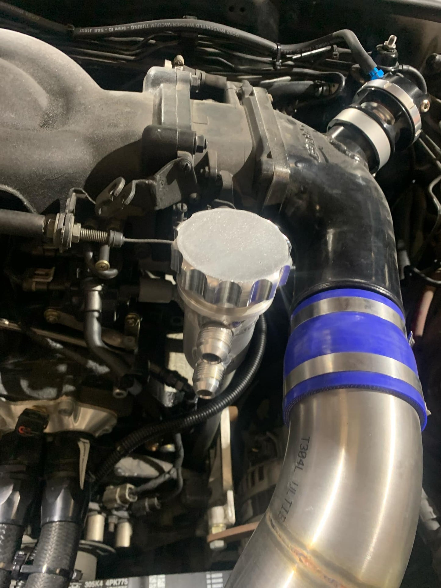 FD RX7 Oil Catch Can filler neck Kit