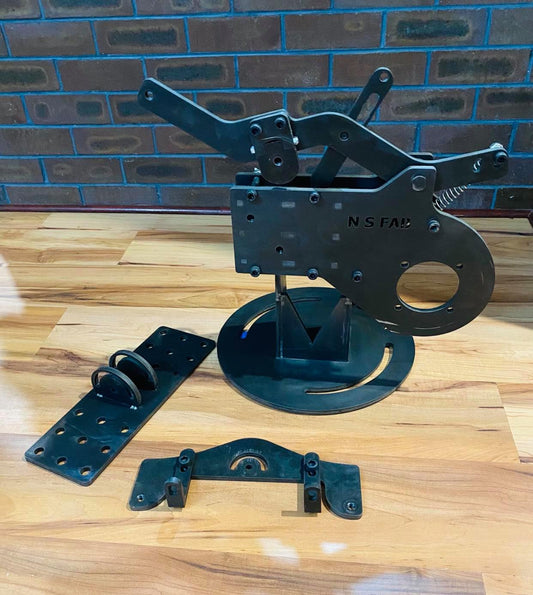 Not Scared Fabrication 2"x72" Belt Grinder Frame (DIY)